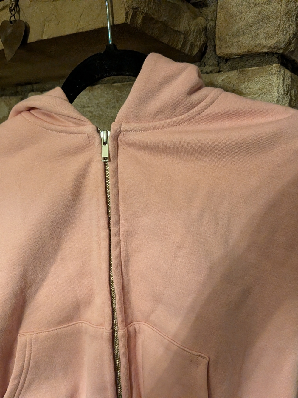 SKIMS Pink Cotton-Fleece Bubble Sleeve Medium - Picture 4 of 7